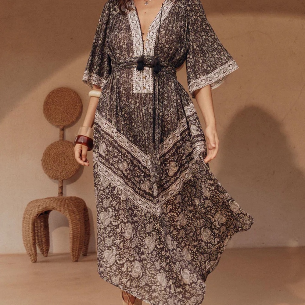 Spell Little Bird Flutter Maxi Dress